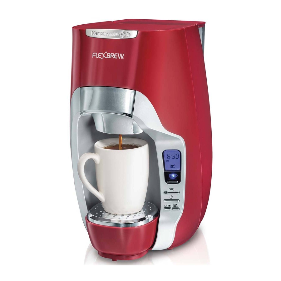 Hamilton Beach FlexBrew 49996 Manuales