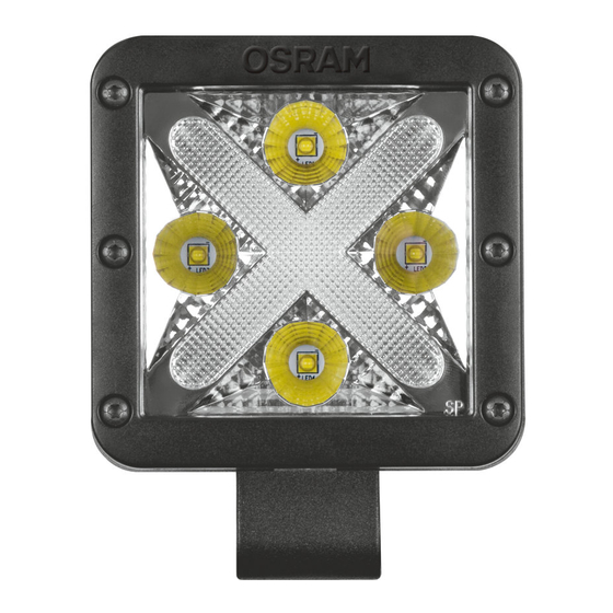Osram LEDriving LEDDL101-SP Manual De Instrucciones