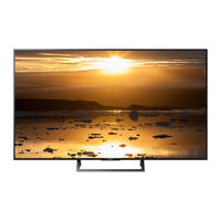 Sony BRAVIA KD-65X725E Manual De Instrucciones