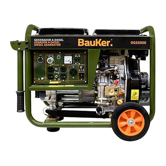 BAUKER DG5500E Manuales