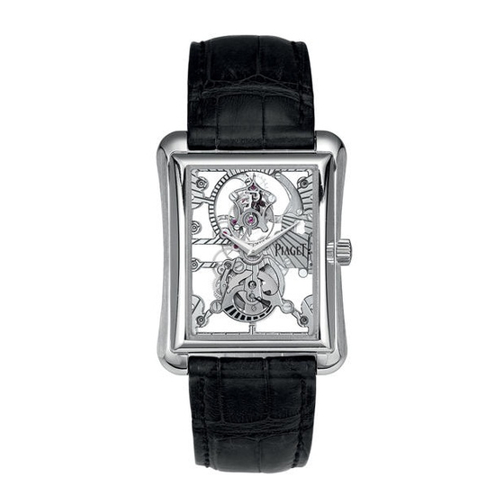 Piaget 600S Manual De Instrucciones
