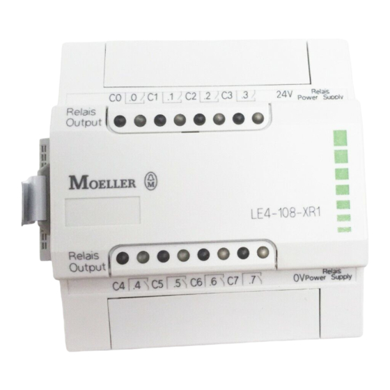Moeller LE4-108-XR1 Instrucciones De Montaje