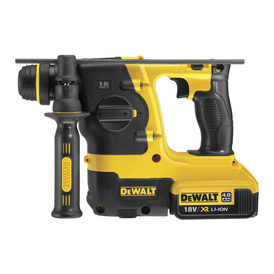DeWalt DCH213 Manual De Instrucciones