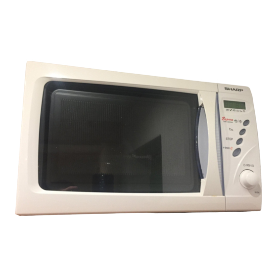 Sharp R-234 Manual De Instrucciones Y Recetario