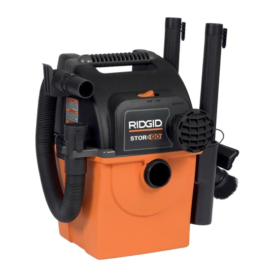 RIDGID WD5500 Manual Del Propietário