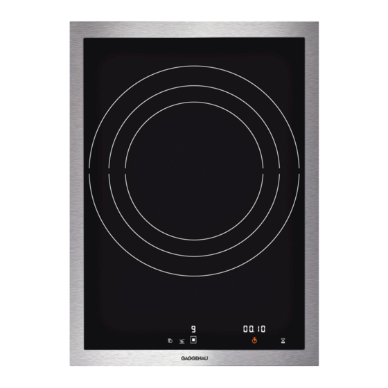Gaggenau VI414 Instrucciones De Montaje