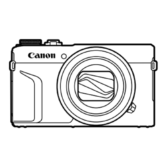Canon PowerShot G7X Mark II Guía De Inicio