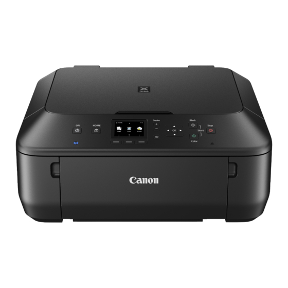 Canon PIXMA MG5600 Serie Guia De Inicio Rapido