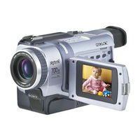 Sony Digital 8 DCR-TRV840 Manual De Instrucciones