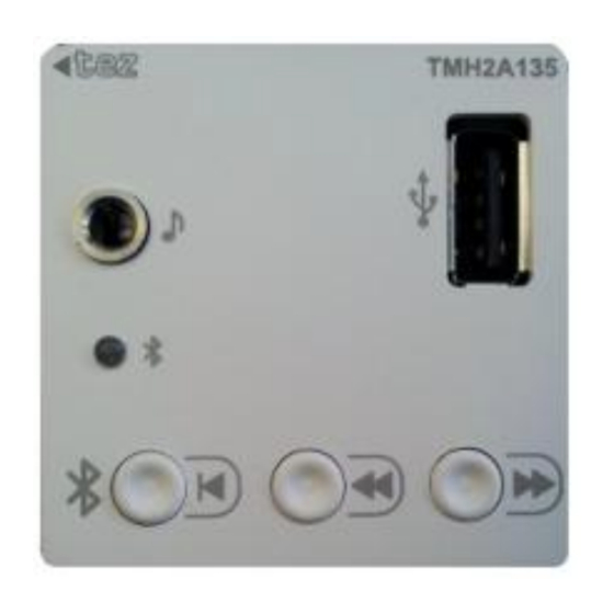 Tez audio TMH6A135 Manual De Usuario E Instalacion