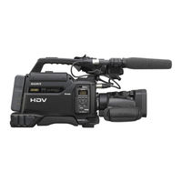 Sony HVR-S270E Manual De Instrucciones