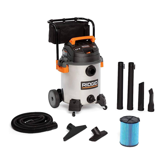 RIDGID WD1956 Manual Del Operador