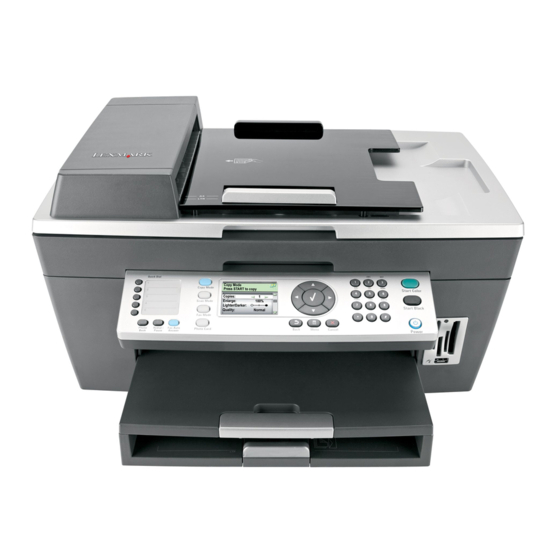 Lexmark 8300 Serie Guia Del Usuario
