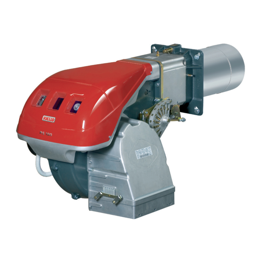 Riello RLS 190/M MZ Instrucciones De Instalación, Uso Y Mantenimiento