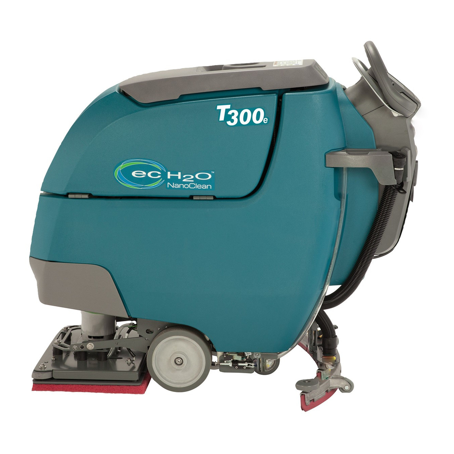 Tennant T300e Manual Del Operario