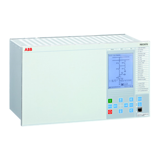 ABB IEC 670 2.1 Serie Manuales