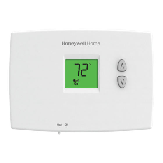 Honeywell PRO 1000 Serie Manual De Instrucciones