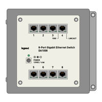 Legrand DA1008 Hoja De Instrucciones/Instalación
