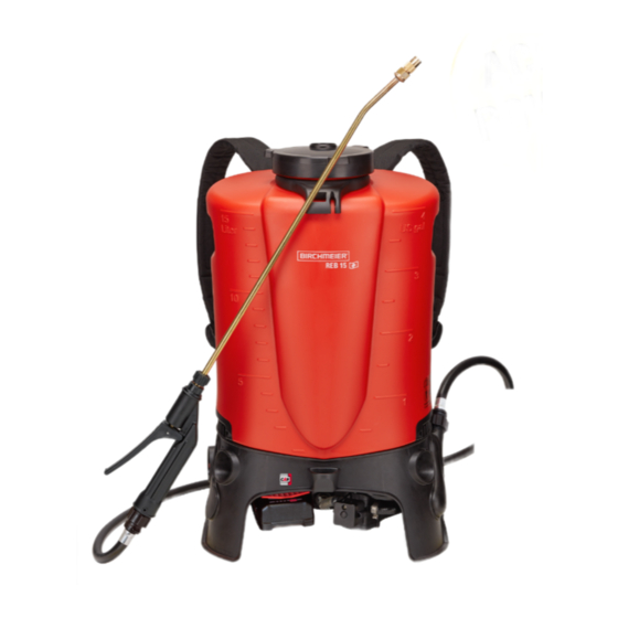 Birchmeier REB 15 AC1 Instrucciones De Uso