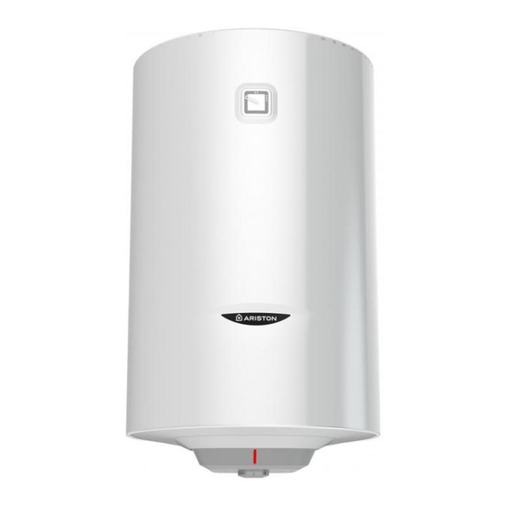 Ariston PRO1 R Guia De Inicio Rapido