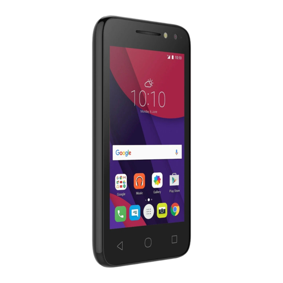 Alcatel Pixi 4 Guia De Inicio Rapido