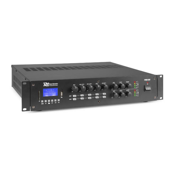 Power Dynamics PRM1202 Manual De Instrucciones