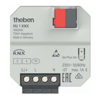 Theben HU 1 Manual