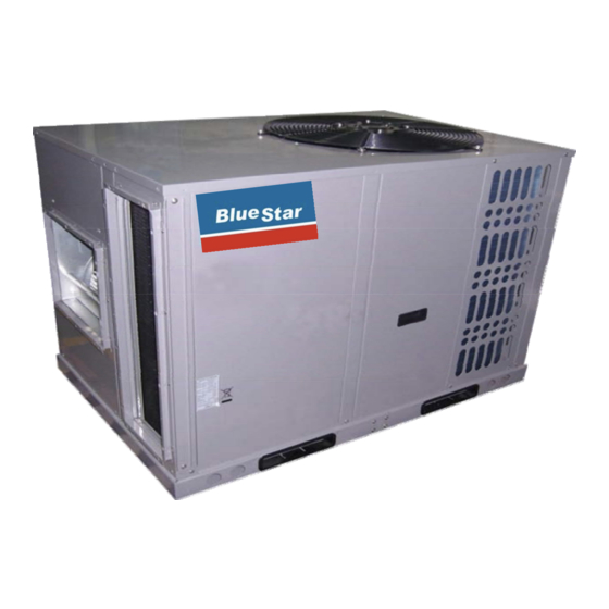 Ansal BlueStar MRC Serie Manual De Instalación Y Operación