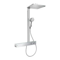 Hansgrohe Raindance E 300 1jet Showerpipe 600 ST EcoSmart 27364000 Instrucciones De Montaje