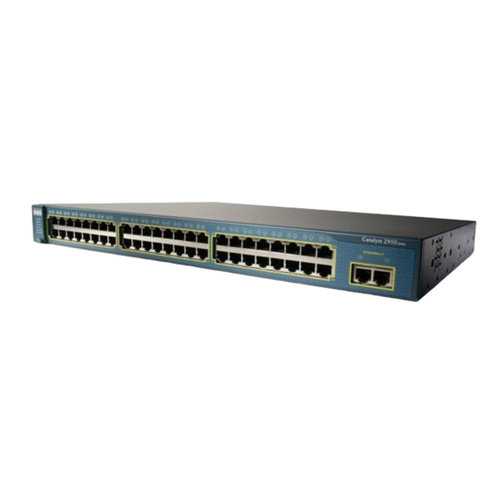 Cisco Catalyst 2960 Serie Guia De Inicio Rapido