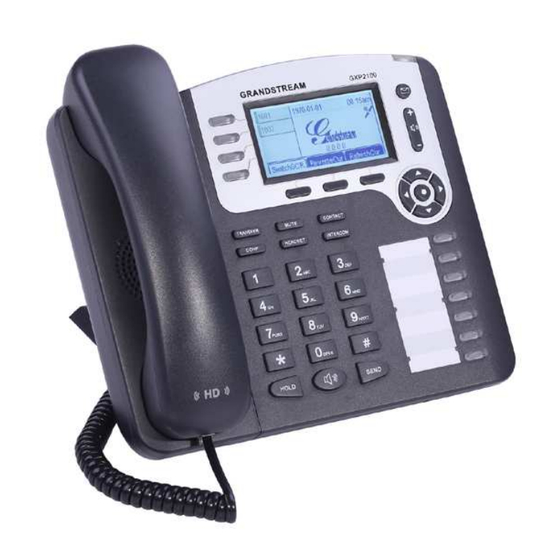 Grandstream GXP2100 Manual Del Usuario