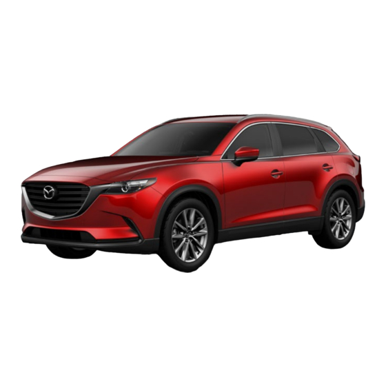 Mazda cx-9 Manual De Instrucciones