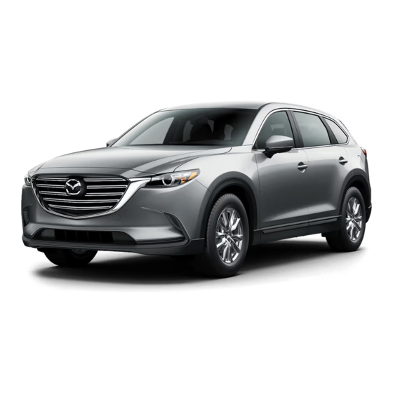 Mazda CX-9 Manual De Uso
