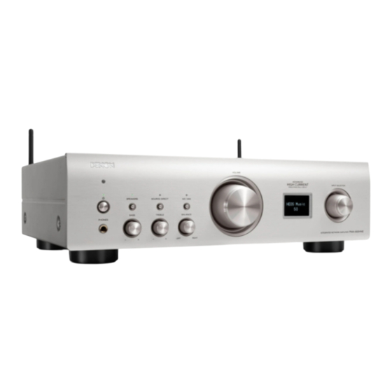 Denon PMA-900HNE Manual Del Usuario
