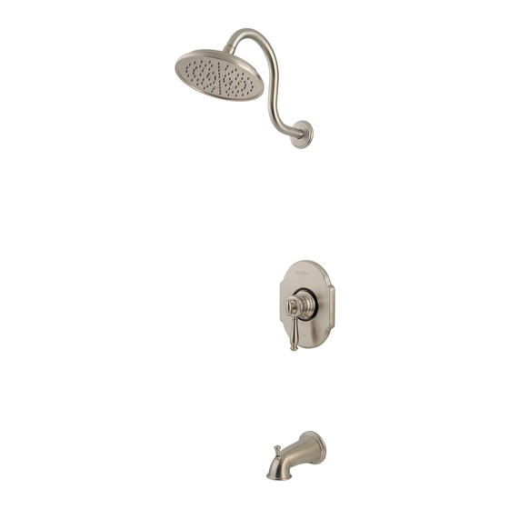 Pfister HANOVER 808 Serie Instrucciones De Instalación