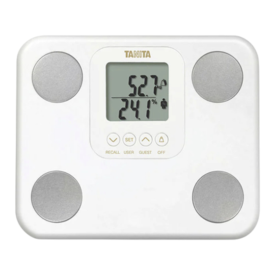 Tanita BC-730 Manual De Instrucciones