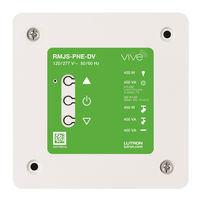 Lutron Vive PowPak RMJS-PNE-DV Manual Del Usuario