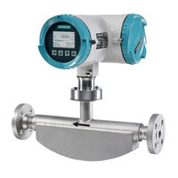 Siemens SITRANS FC330 Instrucciones De Servicio Resumidas