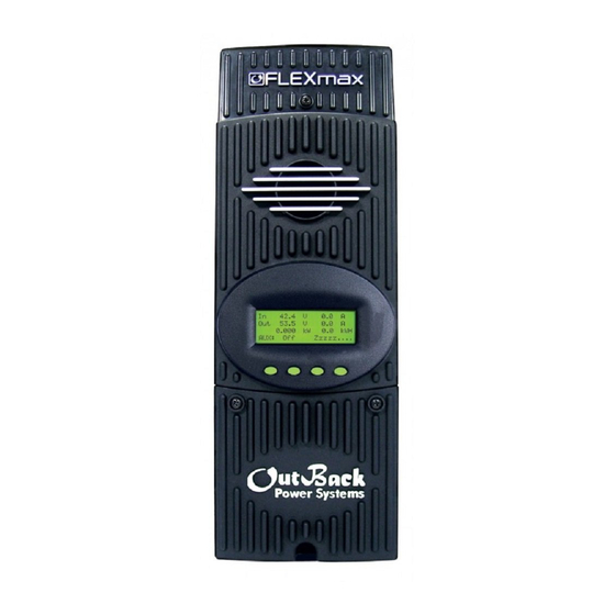 OutBack Power FLEXmax 60 Manual Del Usuario