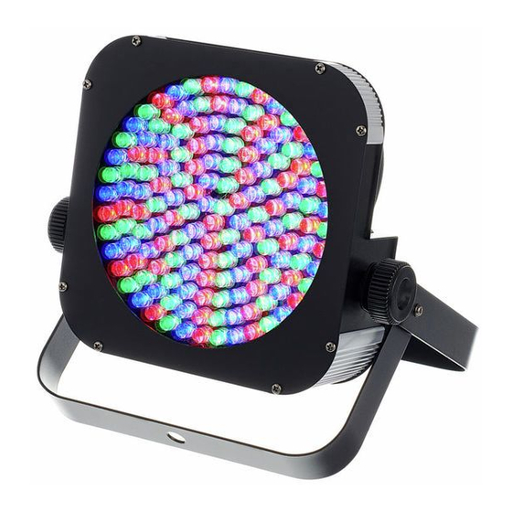 thomann Stairville LED Flood Panel 150 40 RGB Manual De Instrucciones