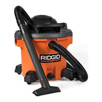 Ridgid WD12701 Manual Del Usuario