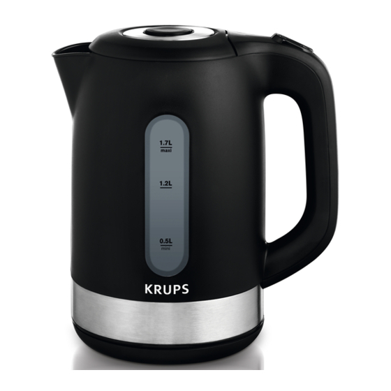 Krups BW700 Manuales