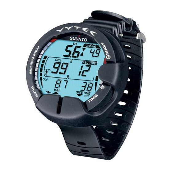 Suunto VYTEC DS Manual De Utilización