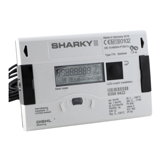 Diehl Metering Sharky 775 Instrucciones De Montaje