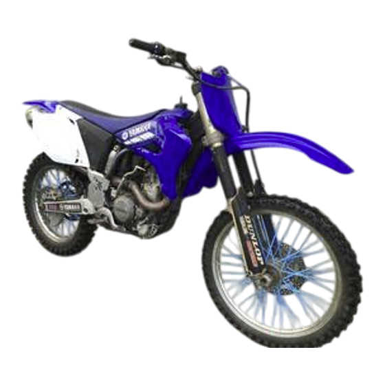 Yamaha WR250F Manual De Servicio Del Propietario