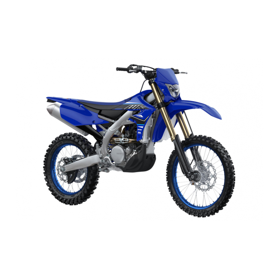 Yamaha WR250F Manual De Servicio Del Propietario