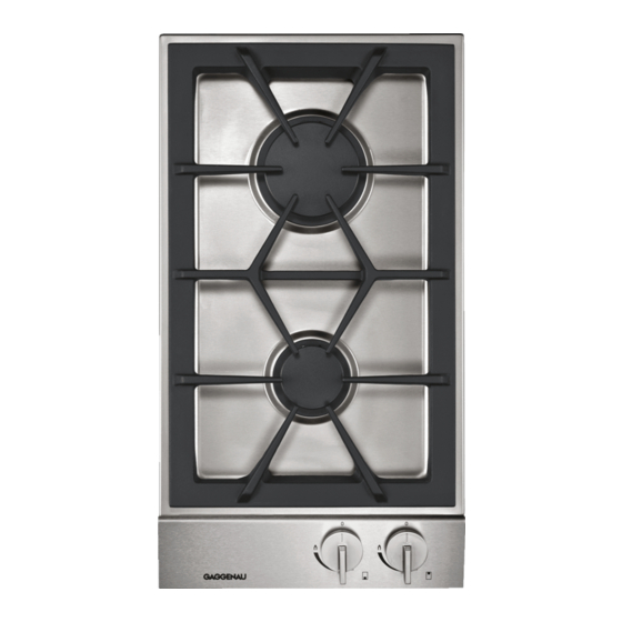 Gaggenau VG 232 CA Manual De Instrucciones