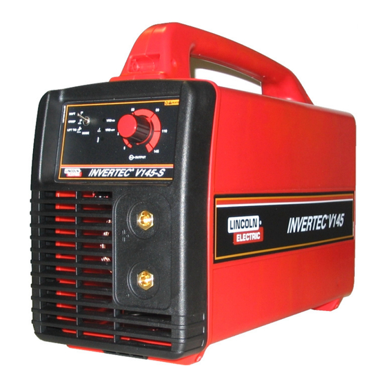 Lincoln Electric INVERTEC V145-S Manual De Instrucciones