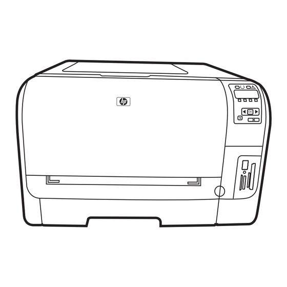 HP Color LaserJet CP 1510 Serie Guia Del Usuario