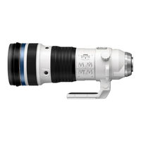 Olympus M.ZUIKO DIGITAL ED 150-400mm f4.5 TC1.25x IS PRO Instrucciones